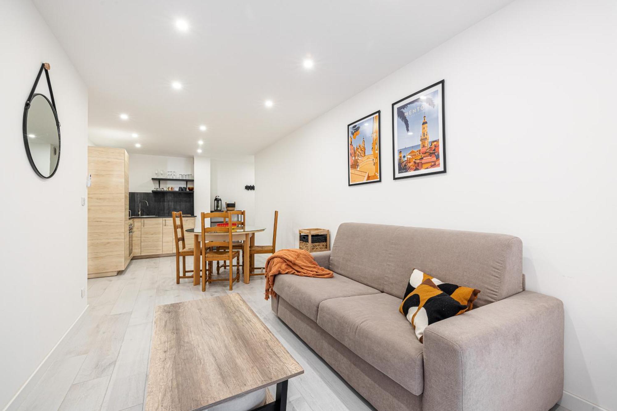Eden Park - Charmant 2 Pieces, Proche Plage Menton Ngoại thất bức ảnh