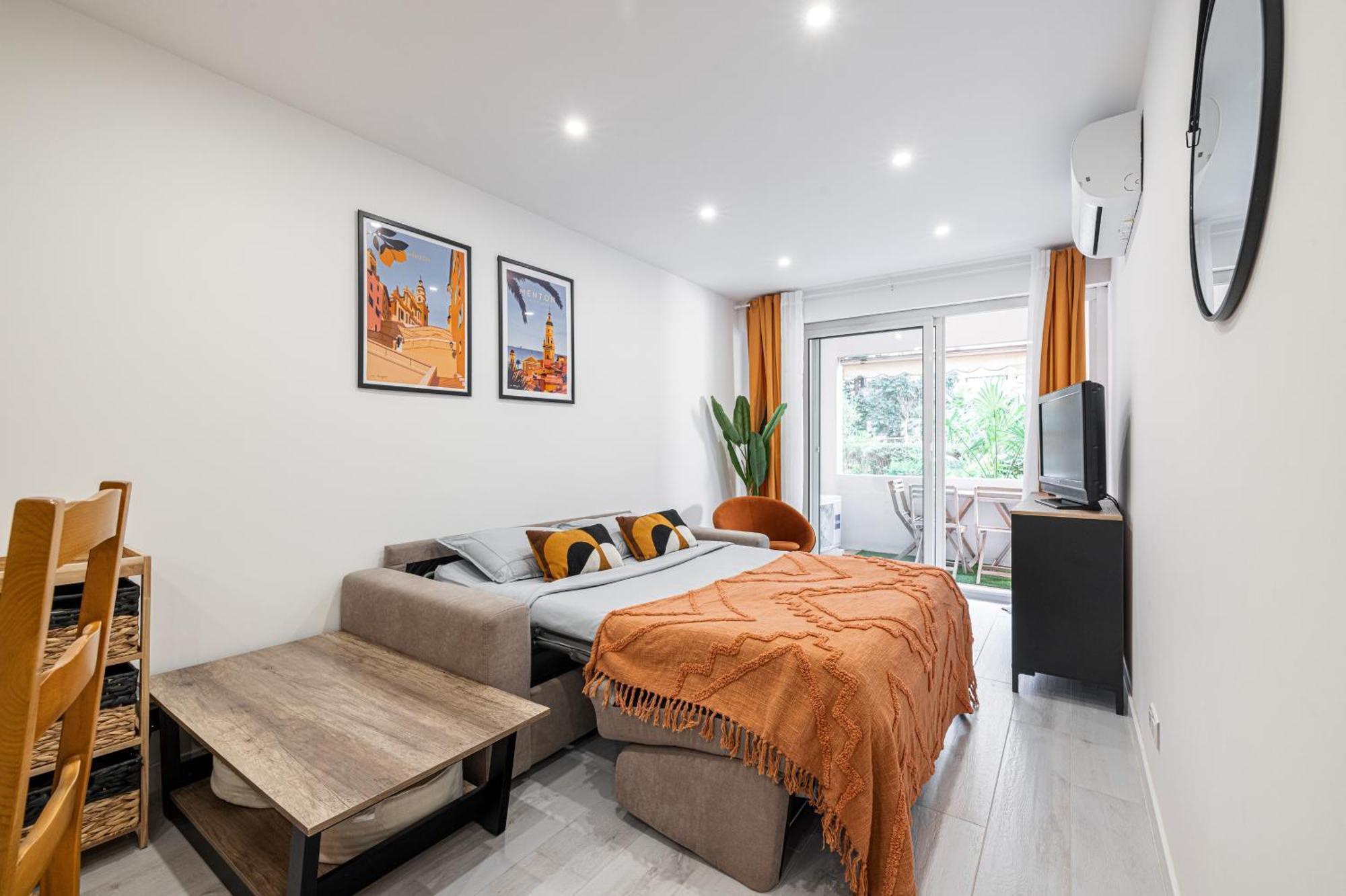 Eden Park - Charmant 2 Pieces, Proche Plage Menton Ngoại thất bức ảnh